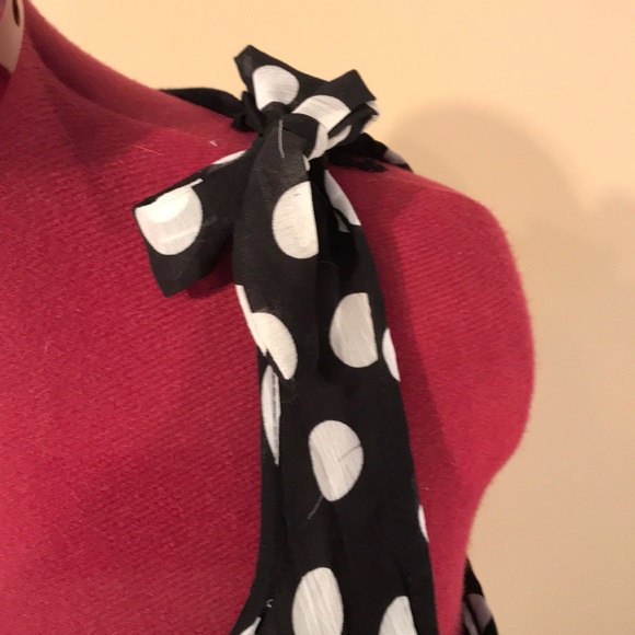 Black & white poka-dot blouse - Picture 3 of 3